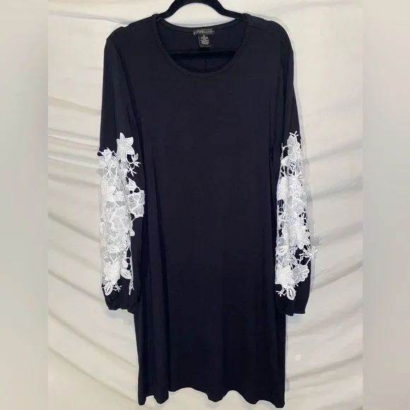 black and white polka dot midi dress VIVIANNE DRESS